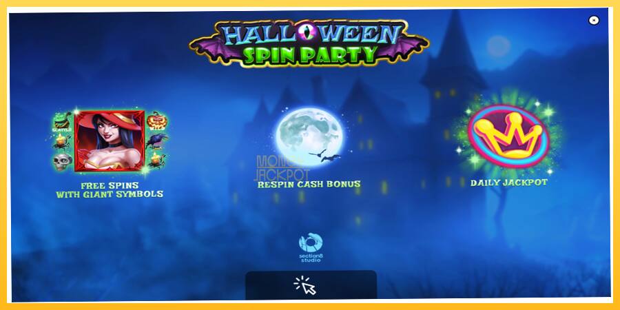 Игровой аппарат Halloween Spin Party - игра на реальные деньги, картинка 1