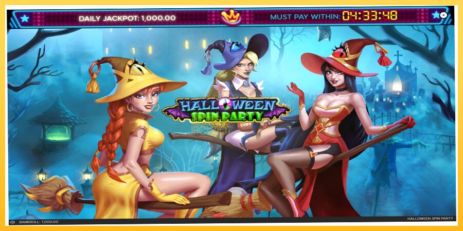 Игровой аппарат Halloween Spin Party - игра на реальные деньги, картинка 2