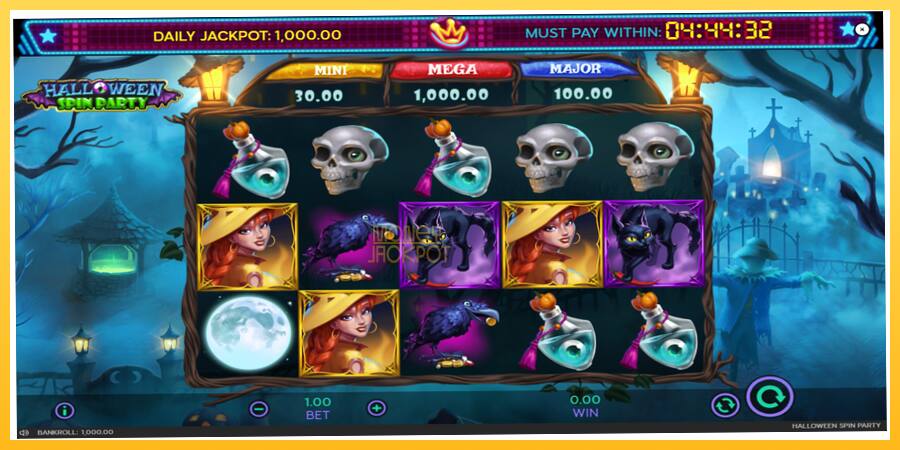 Игровой аппарат Halloween Spin Party - игра на реальные деньги, картинка 3