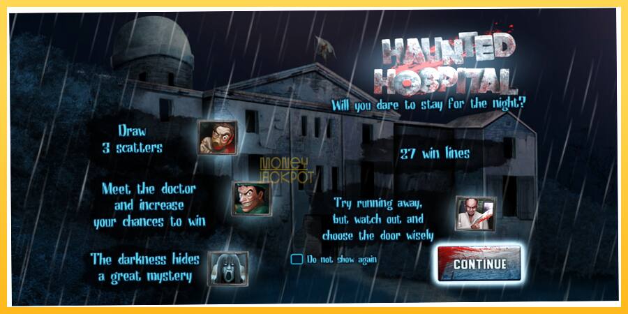 Игровой аппарат Haunted Hospital - игра на реальные деньги, картинка 1