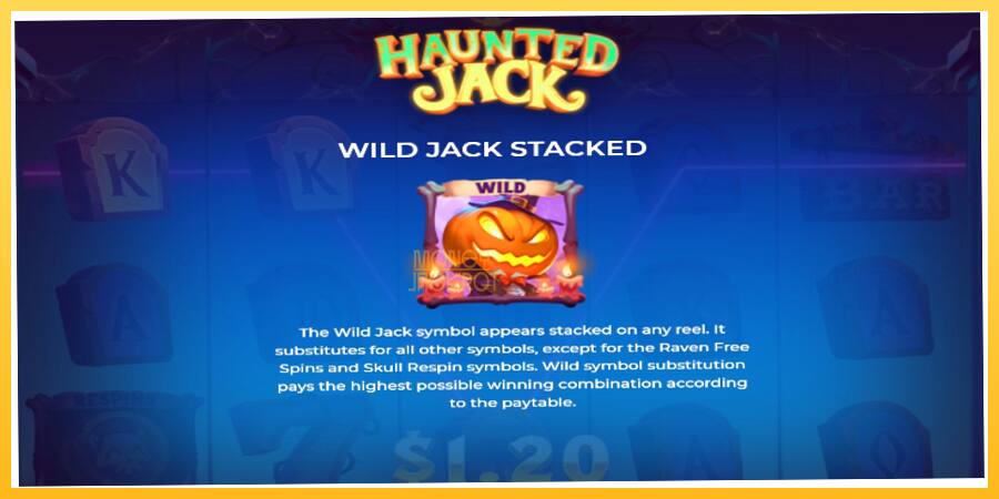 Игровой аппарат Haunted Jack - игра на реальные деньги, картинка 5