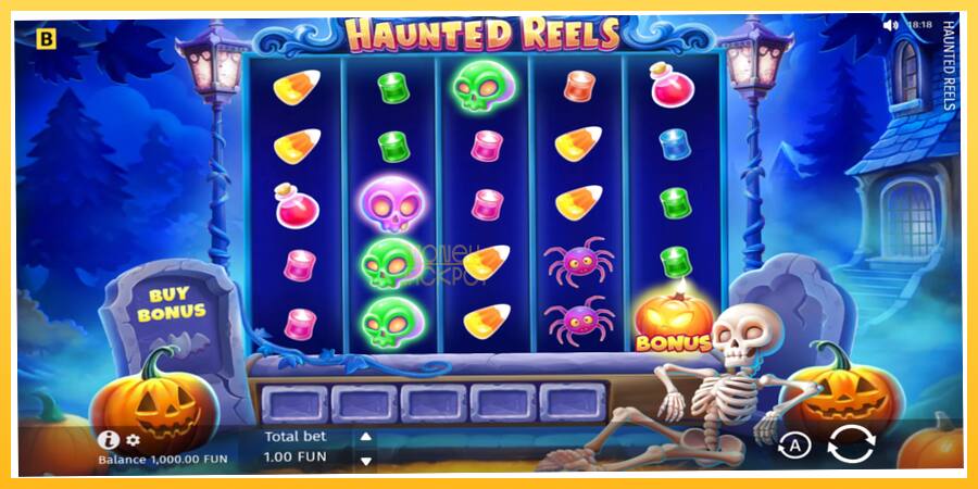 Игровой аппарат Haunted Reels - игра на реальные деньги, картинка 2