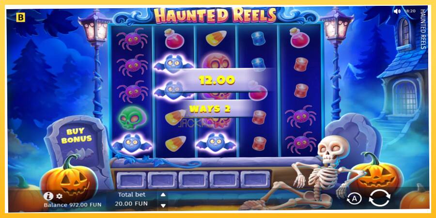 Игровой аппарат Haunted Reels - игра на реальные деньги, картинка 3