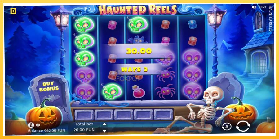 Игровой аппарат Haunted Reels - игра на реальные деньги, картинка 4