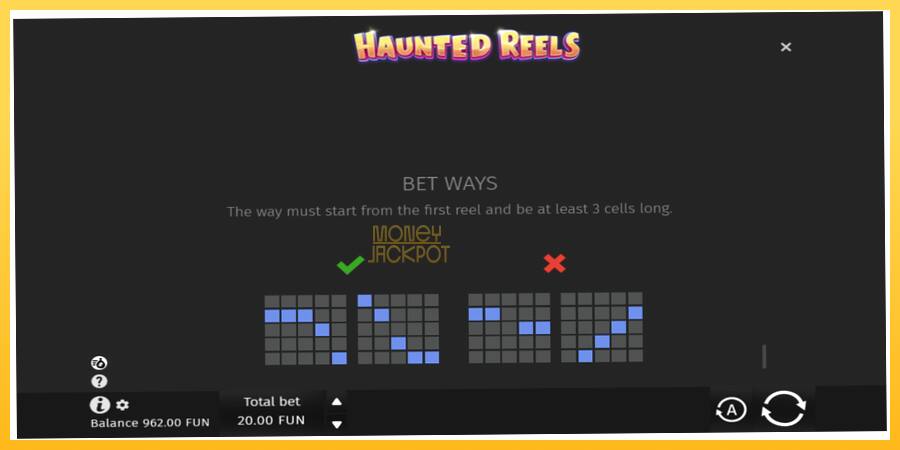 Игровой аппарат Haunted Reels - игра на реальные деньги, картинка 7