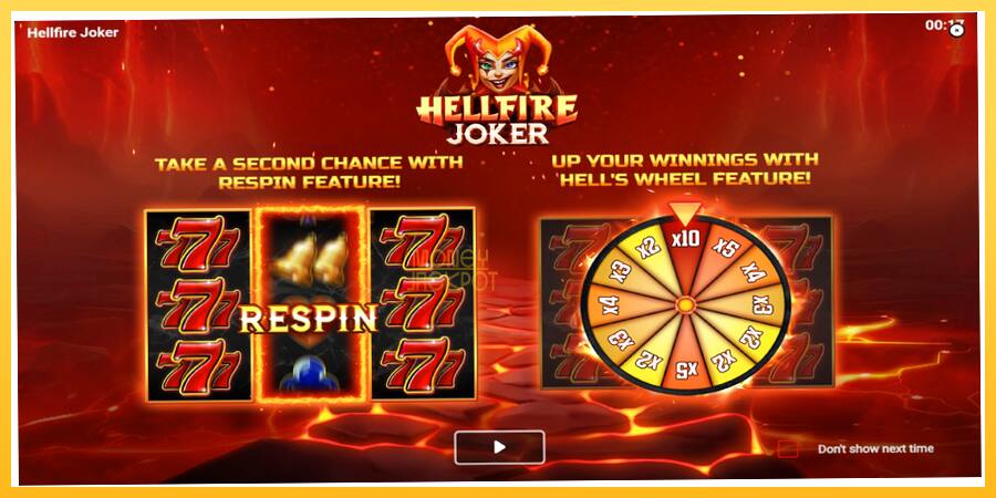 Игровой аппарат Hellfire Joker - игра на реальные деньги, картинка 1