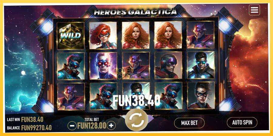 Игровой аппарат Heroes Galactica - игра на реальные деньги, картинка 2