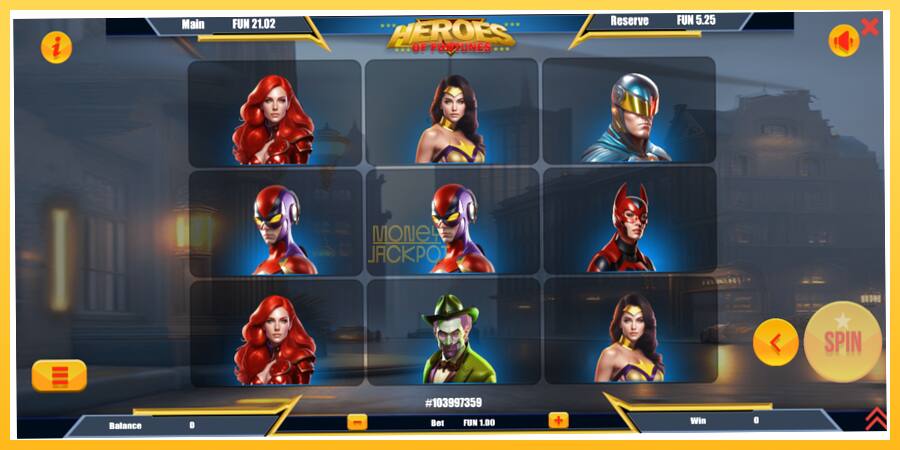 Игровой аппарат Heroes of Fortune - игра на реальные деньги, картинка 2