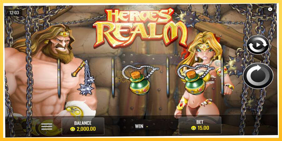 Игровой аппарат Heroes Realm - игра на реальные деньги, картинка 2