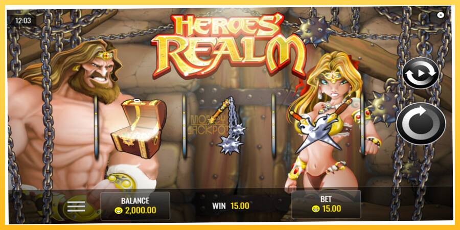 Игровой аппарат Heroes Realm - игра на реальные деньги, картинка 3