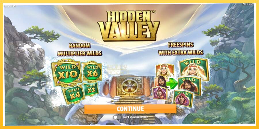 Игровой аппарат Hidden Valley - игра на реальные деньги, картинка 1