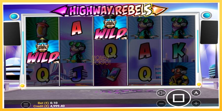 Игровой аппарат Highway Rebels - игра на реальные деньги, картинка 2