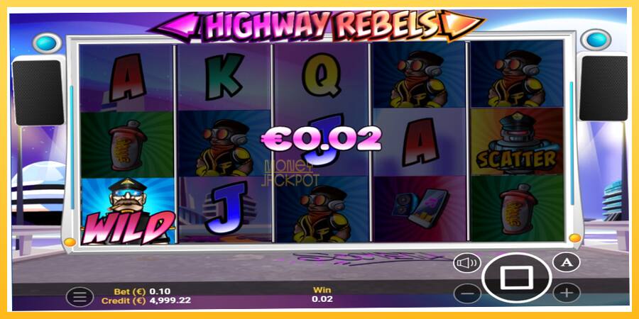 Игровой аппарат Highway Rebels - игра на реальные деньги, картинка 3