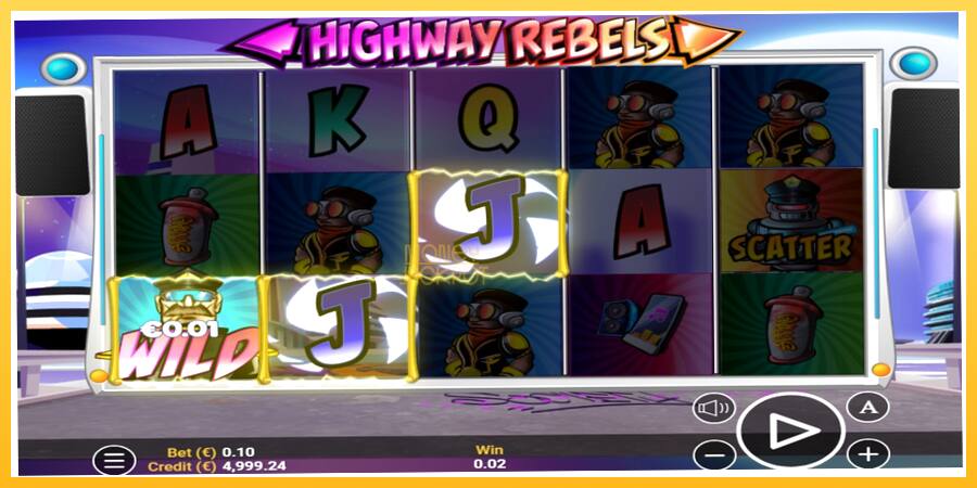 Игровой аппарат Highway Rebels - игра на реальные деньги, картинка 4