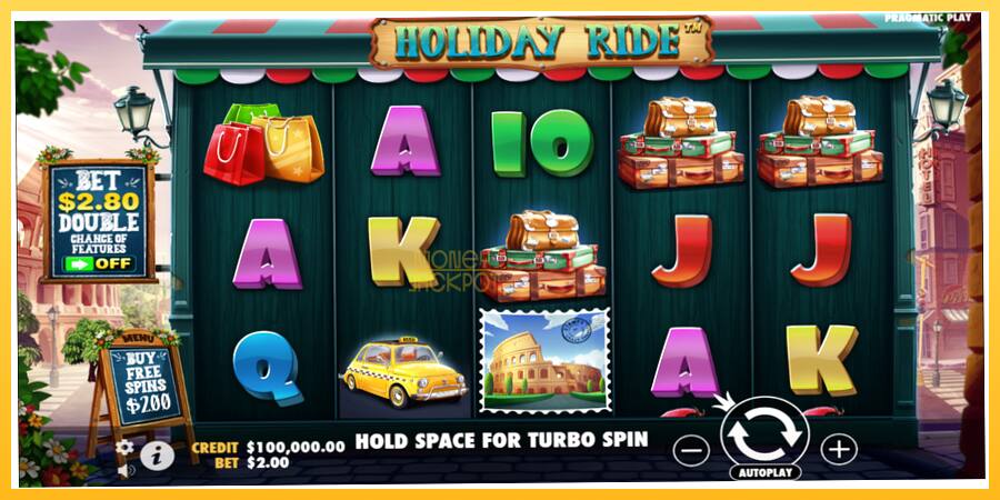 Игровой аппарат Holiday Ride - игра на реальные деньги, картинка 2