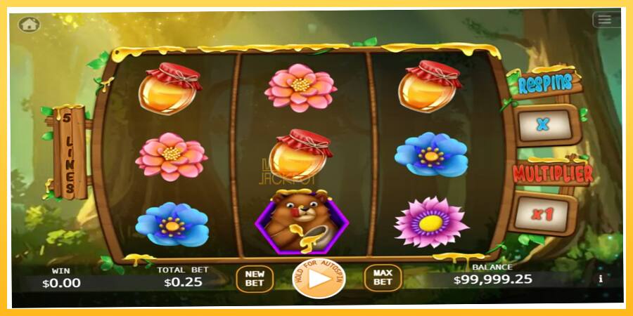 Игровой аппарат Honey Money - игра на реальные деньги, картинка 1