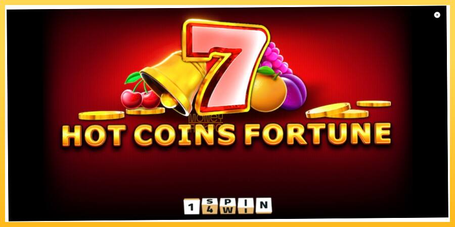 Игровой аппарат Hot Coins Fortune - игра на реальные деньги, картинка 1