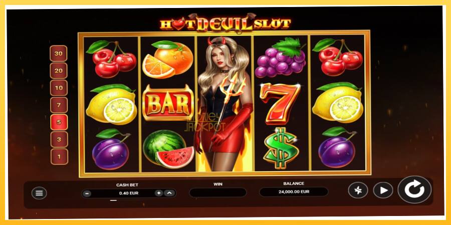 Игровой аппарат Hot Devil Slot - игра на реальные деньги, картинка 1