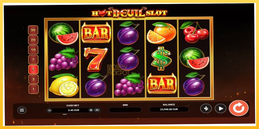 Игровой аппарат Hot Devil Slot - игра на реальные деньги, картинка 2