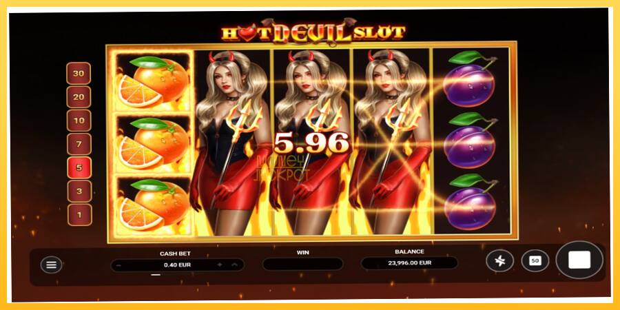 Игровой аппарат Hot Devil Slot - игра на реальные деньги, картинка 4