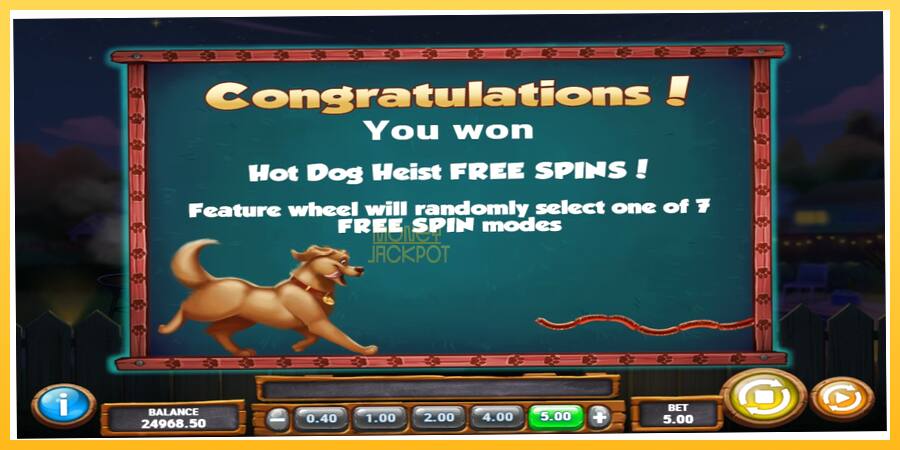 Игровой аппарат Hot Dog Heist - игра на реальные деньги, картинка 3