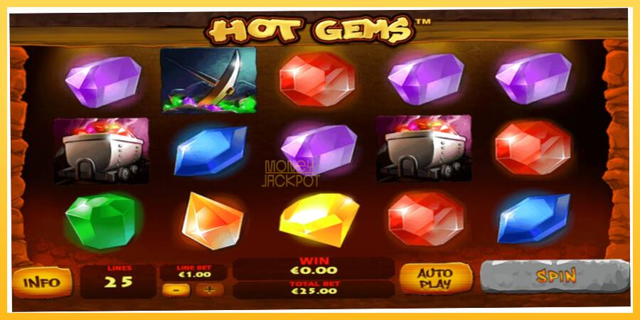 Игровой аппарат Hot Gems - игра на реальные деньги, картинка 1