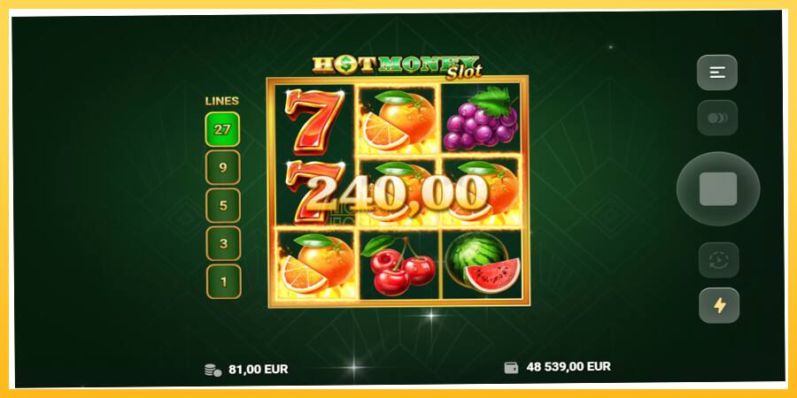 Игровой аппарат Hot Money Slot - игра на реальные деньги, картинка 3