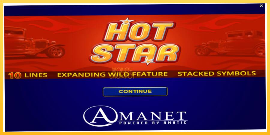 Игровой аппарат Hot Star - игра на реальные деньги, картинка 1