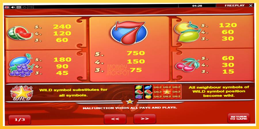 Игровой аппарат Hot Star - игра на реальные деньги, картинка 6