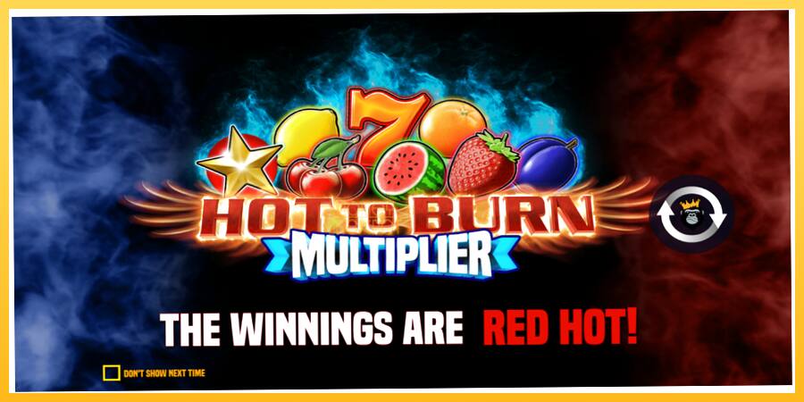 Игровой аппарат Hot to Burn Multiplier - игра на реальные деньги, картинка 1