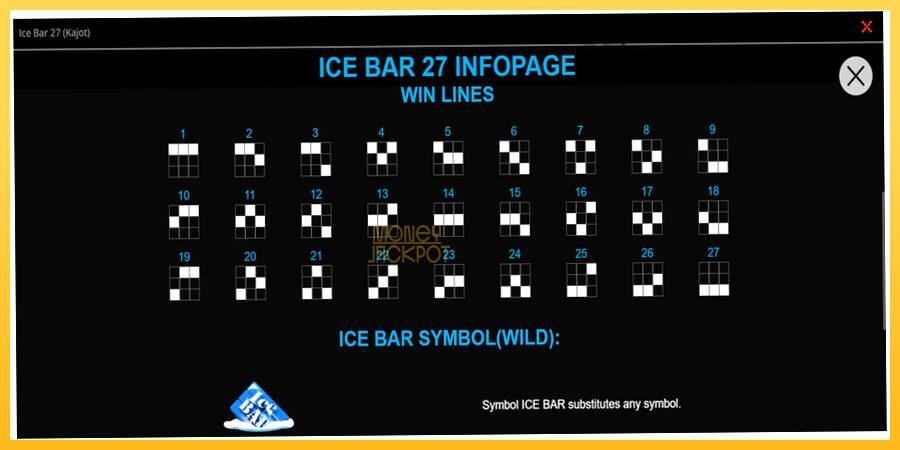 Игровой аппарат Ice Bar 27 - игра на реальные деньги, картинка 3