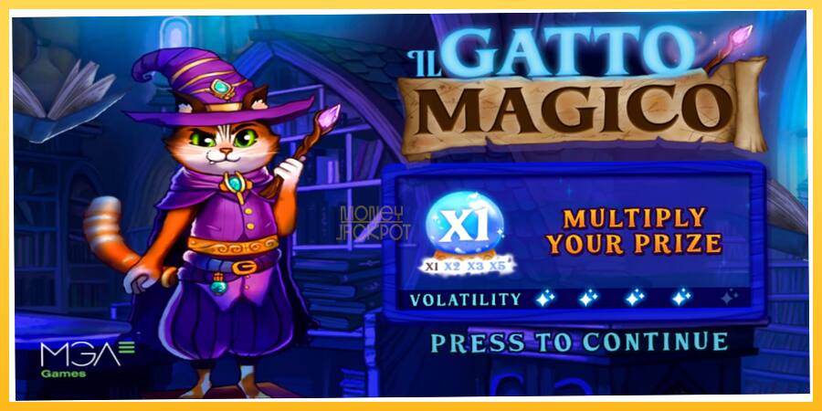 Игровой аппарат Il Gatto Magico - игра на реальные деньги, картинка 1