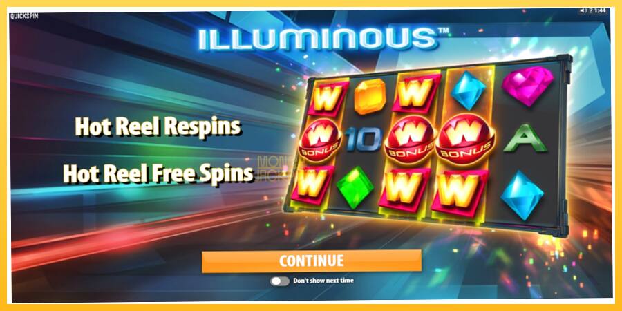 Игровой аппарат Illuminous - игра на реальные деньги, картинка 1