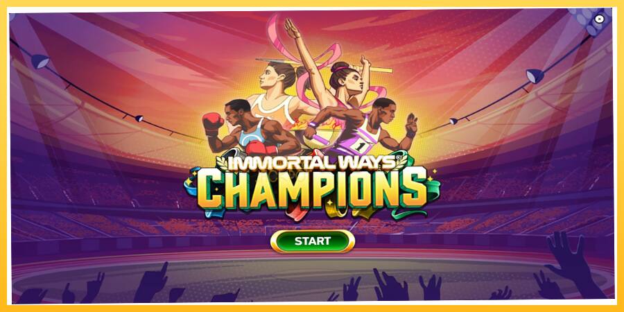 Игровой аппарат Immortal Ways Champions - игра на реальные деньги, картинка 1