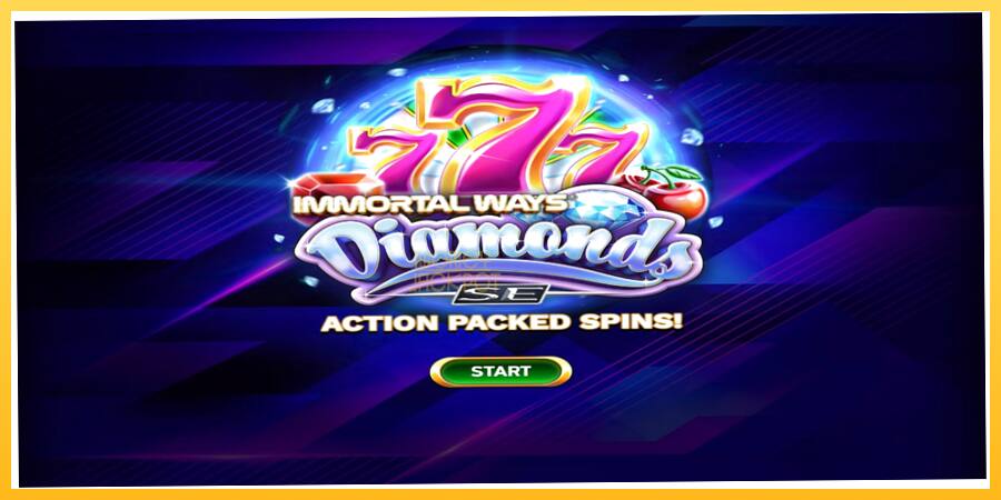 Игровой аппарат Immortal Ways Diamonds SE - игра на реальные деньги, картинка 1