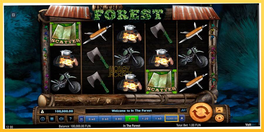 Игровой аппарат In The Forest - игра на реальные деньги, картинка 1