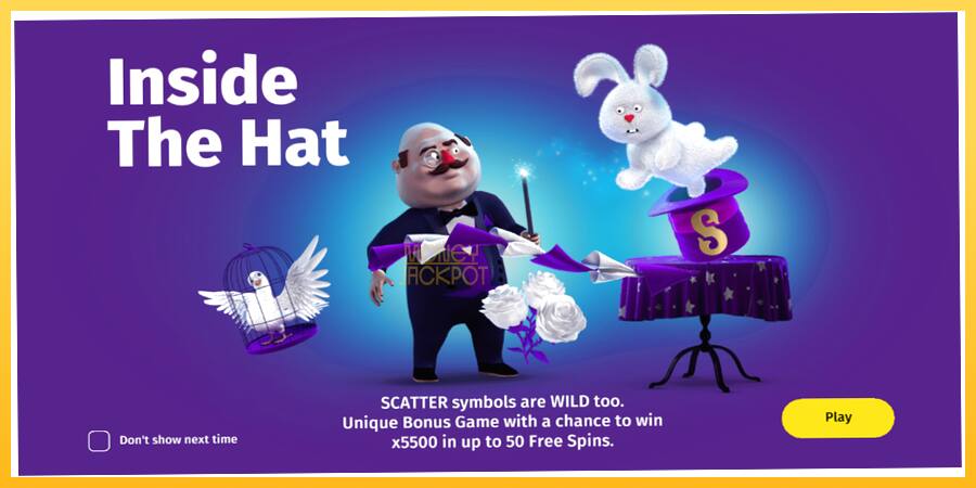 Игровой аппарат Inside The Hat - игра на реальные деньги, картинка 1