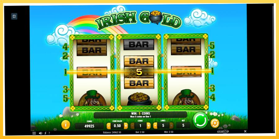 Игровой аппарат Irish Gold - игра на реальные деньги, картинка 2