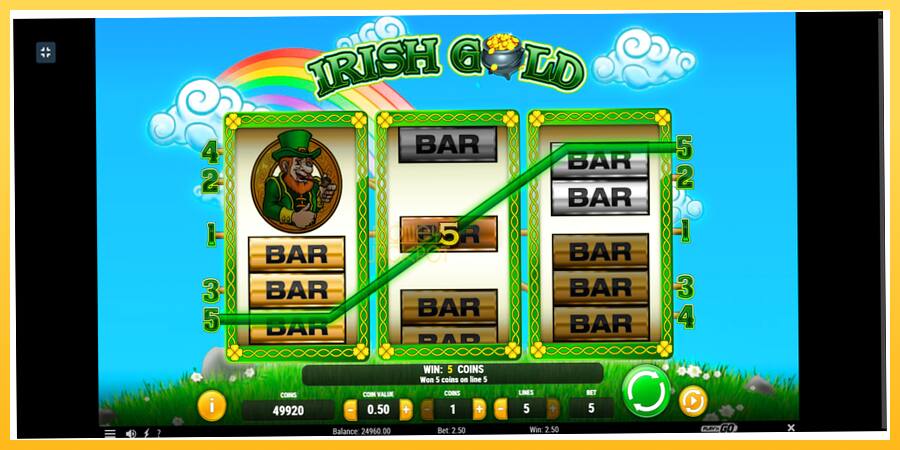 Игровой аппарат Irish Gold - игра на реальные деньги, картинка 3