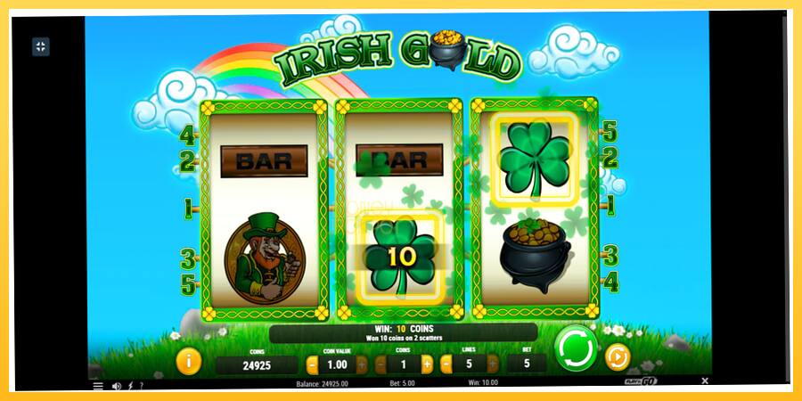 Игровой аппарат Irish Gold - игра на реальные деньги, картинка 4