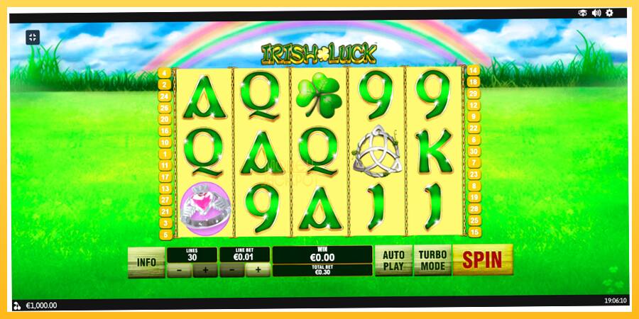 Игровой аппарат Irish Luck - игра на реальные деньги, картинка 1