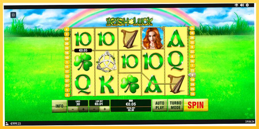 Игровой аппарат Irish Luck - игра на реальные деньги, картинка 2