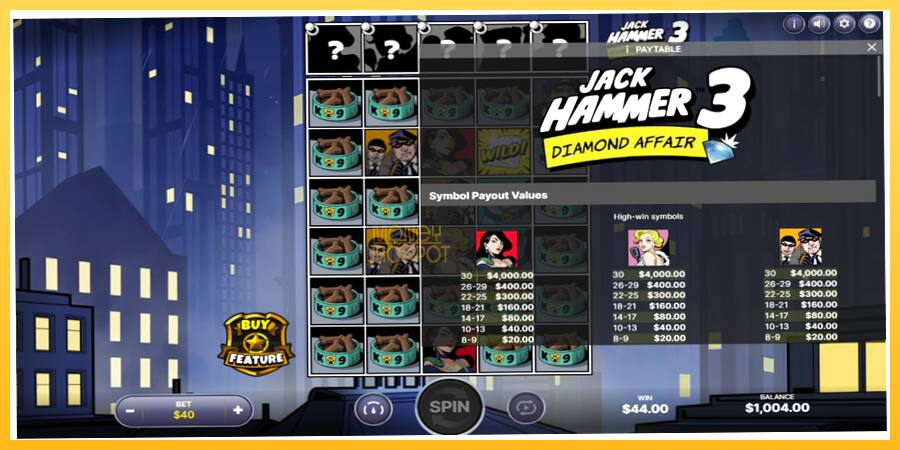 Игровой аппарат Jack Hammer 3 - игра на реальные деньги, картинка 5