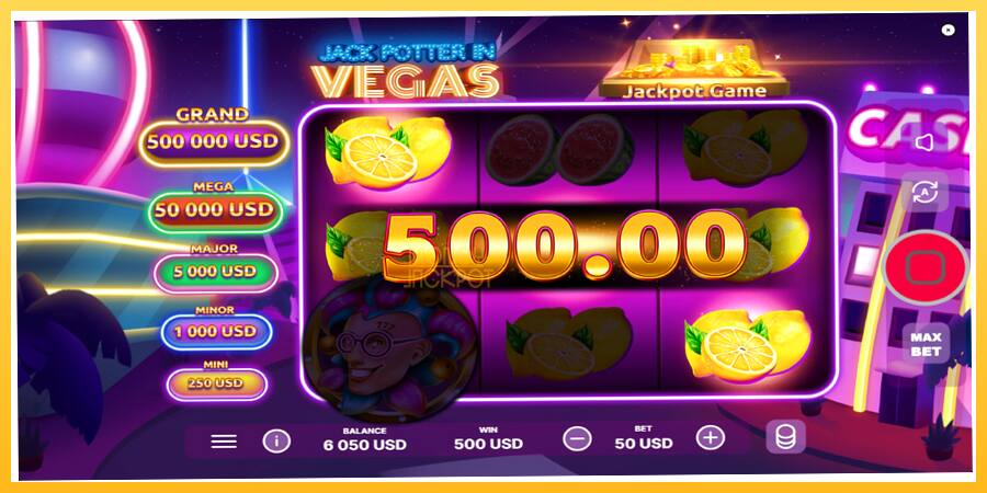 Игровой аппарат Jack Potter in Vegas - игра на реальные деньги, картинка 4