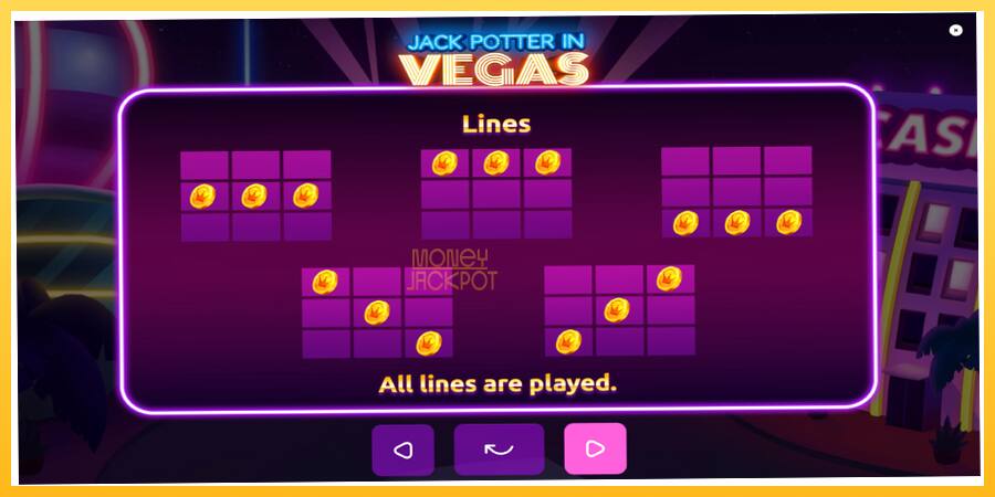 Игровой аппарат Jack Potter in Vegas - игра на реальные деньги, картинка 7