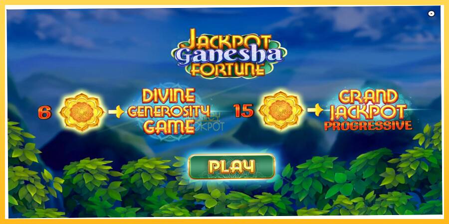 Игровой аппарат Jackpot Ganesha Fortune - игра на реальные деньги, картинка 1