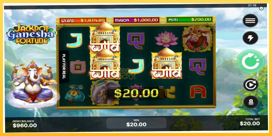 Игровой аппарат Jackpot Ganesha Fortune - игра на реальные деньги, картинка 4