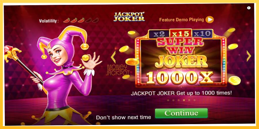 Игровой аппарат Jackpot Joker - игра на реальные деньги, картинка 1