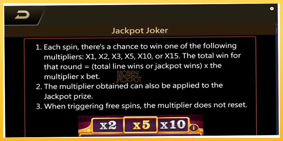 Игровой аппарат Jackpot Joker - игра на реальные деньги, картинка 6