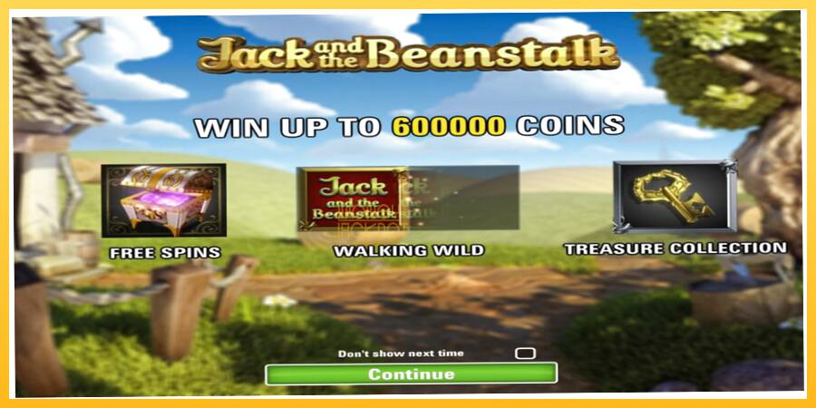 Игровой аппарат Jack’s Beanstalk - игра на реальные деньги, картинка 1